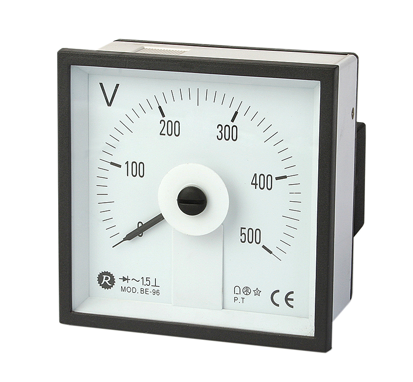 Wide angle AC voltmeter-BE-96