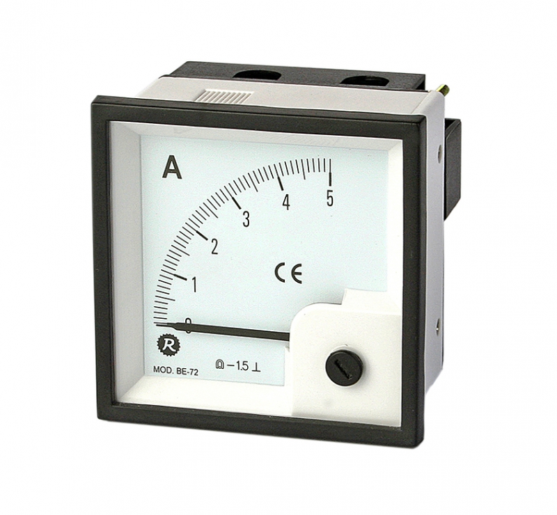 90 degree DC ammeter-BE-72